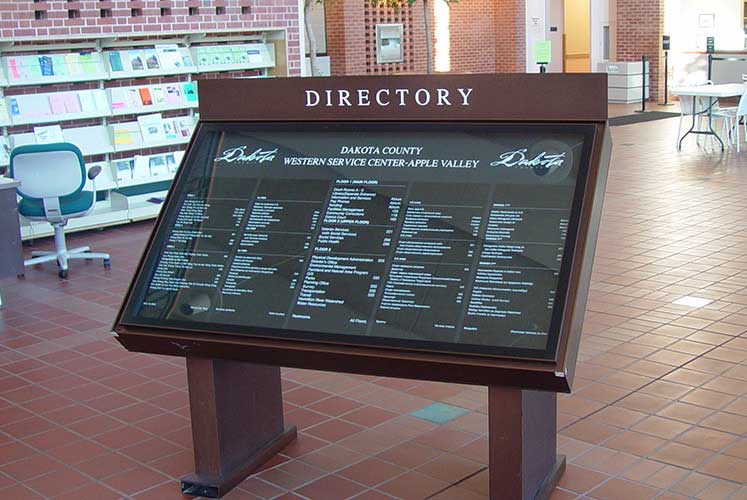 interior signs